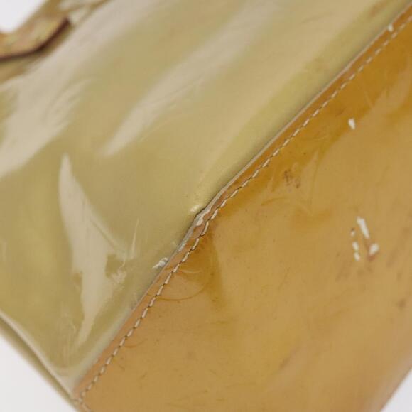 LOUIS VUITTON Monogram Vernis Reade PM Hand Bag Beige M91334 - Picture 16 of 16